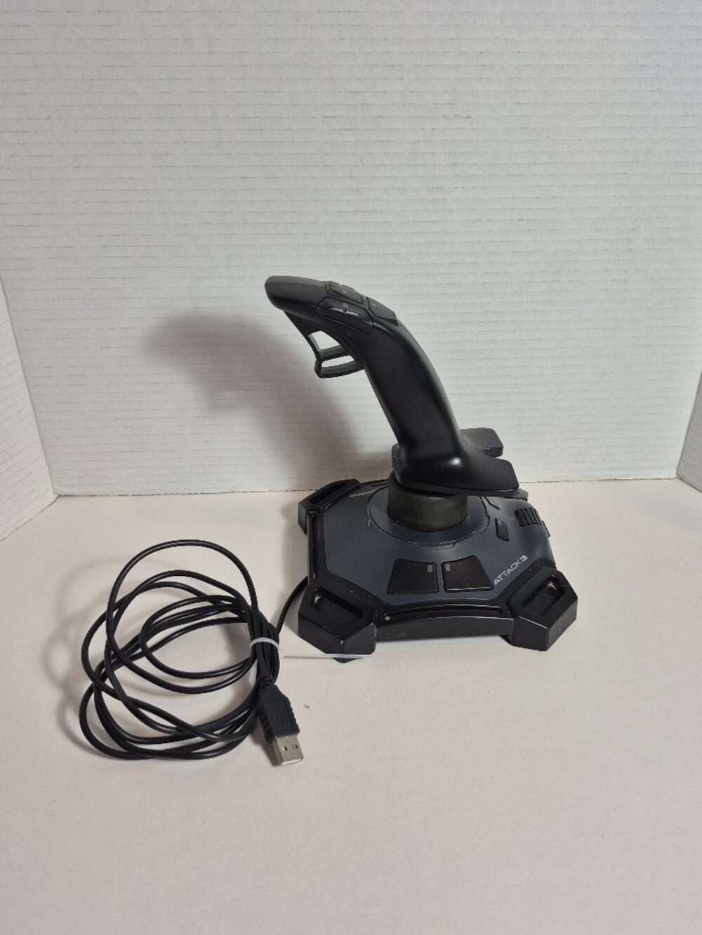 Logitech ATTACK 3 Video Game Flight Joystick Controller USB Wired For PC